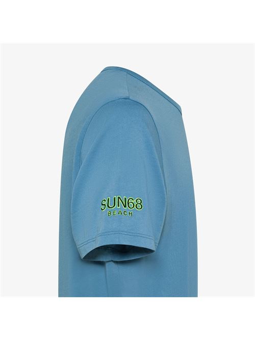 t-shirt sun68 neach ss SUN 68 BEACH | T3614056